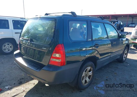2004 Subaru Forester 2.5X из США, поврежденный, VIN JF1SG63624H703636